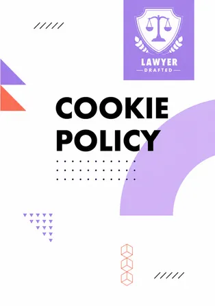 Cookie Policy template document cover