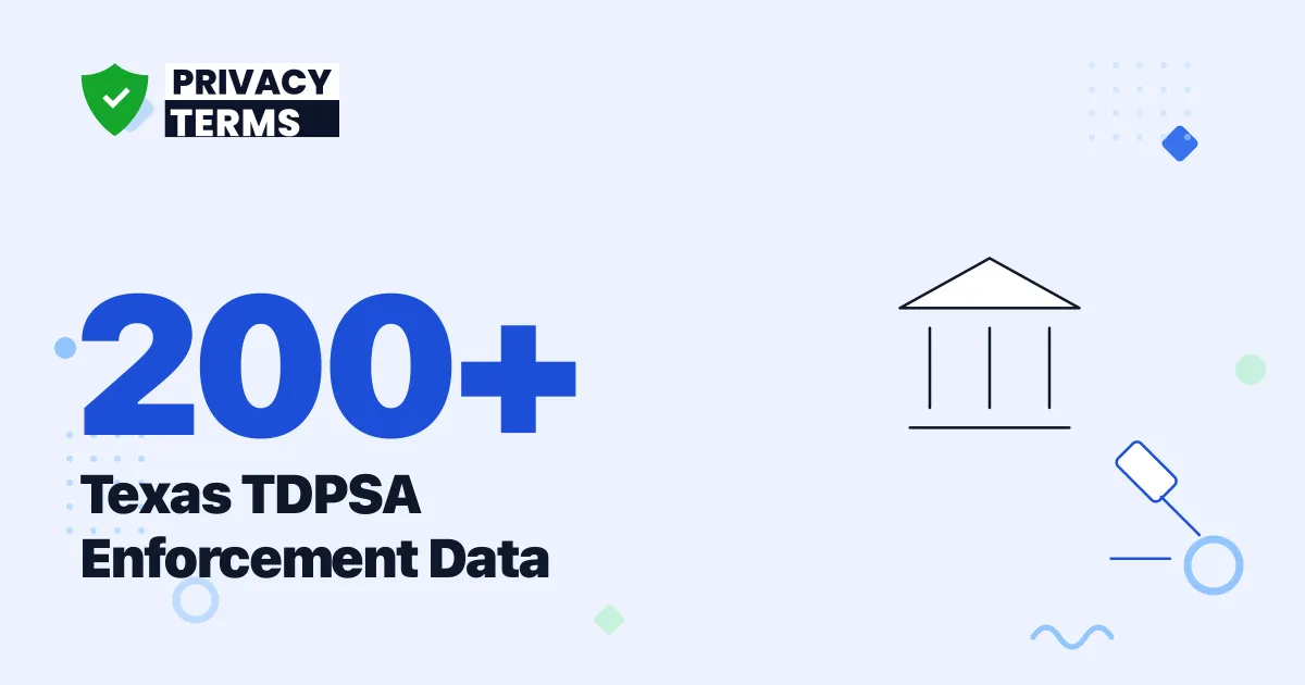 200+ Companies: Texas TDPSA Enforcement Data