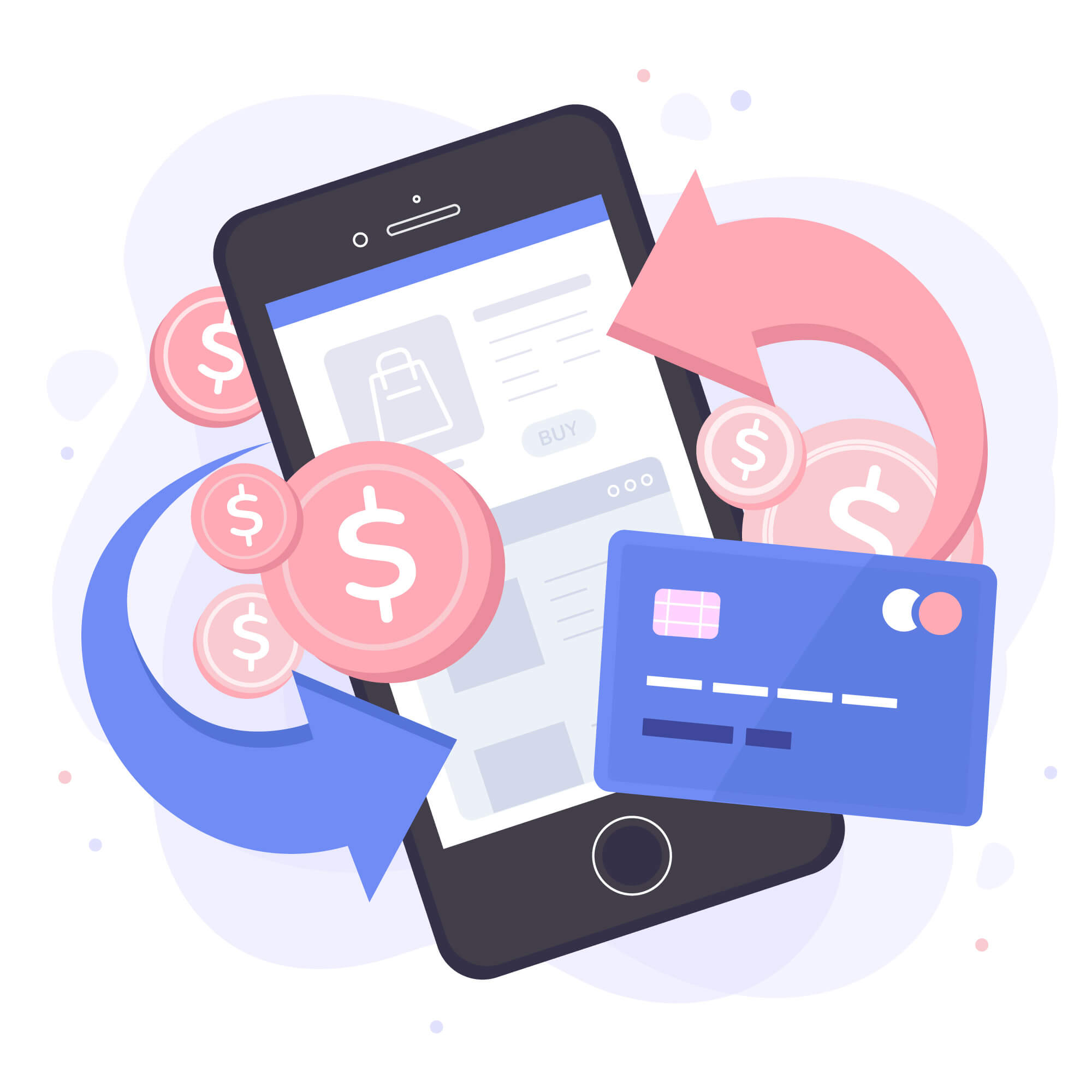 Refund policy concept